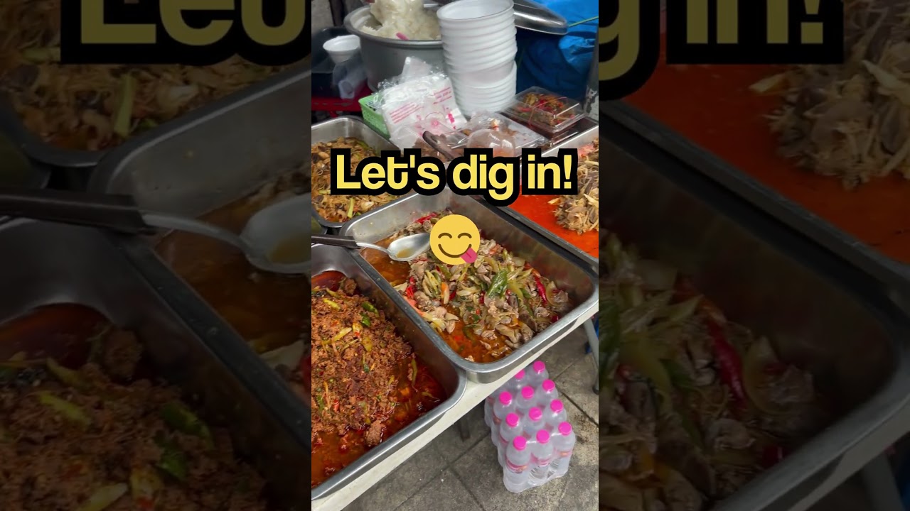 🌶️Budget Eats in Bangkok: 40 Baht Spicy Rice !!!🌶️