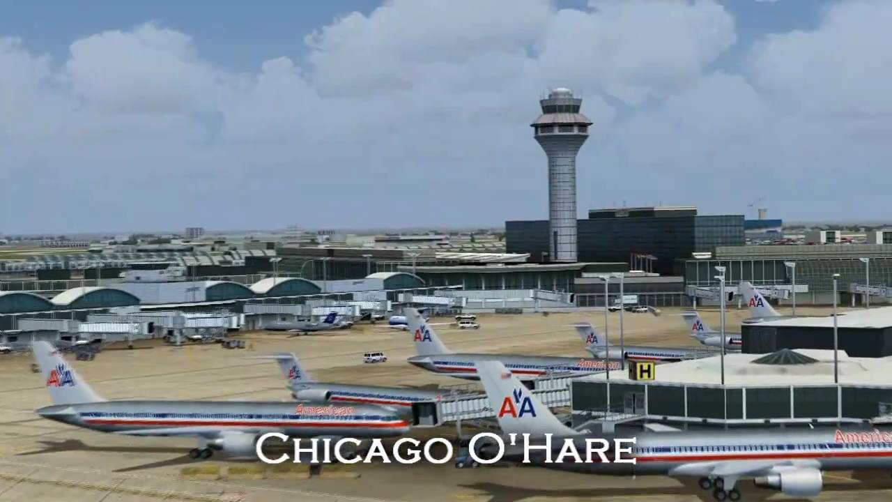 Two Airlines, One Destination - an FS2004 movie