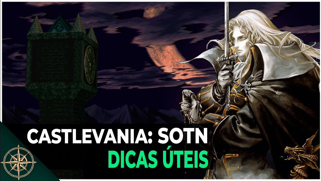 Castlevania: SoTN - Dicas Úteis #1 - (Castelo Normal, Shield Rod, Blood Cloak, Walk Armor e Mais!)
