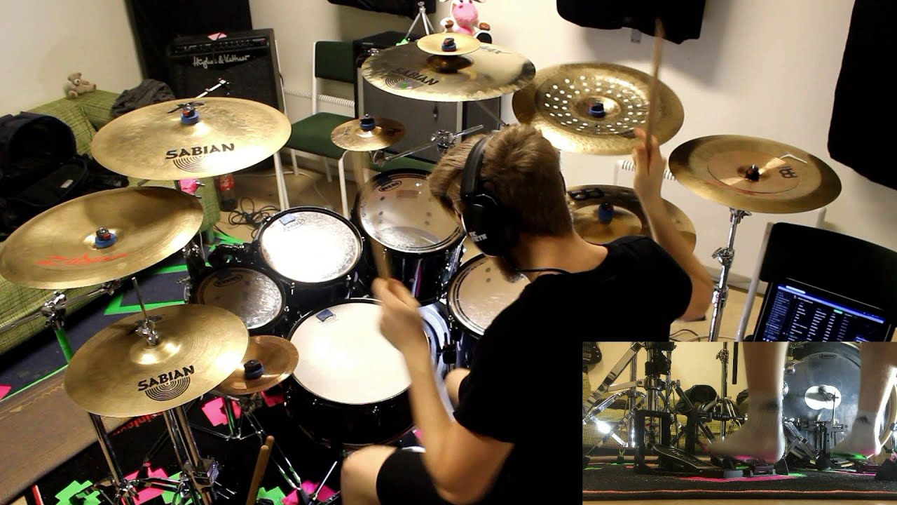 After The Burial - Lost in the Static Drum Cover By Adam Bj&ouml;rk