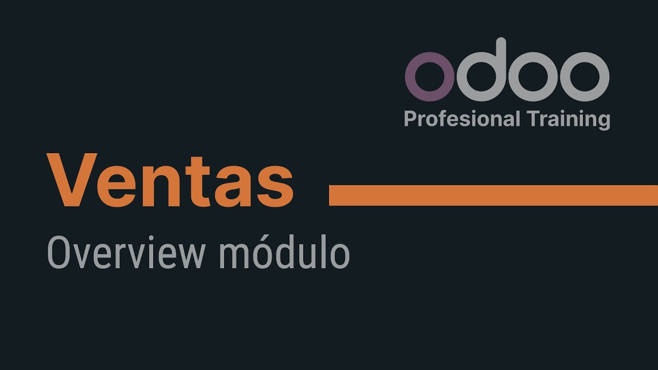 Odoo Sales - Overview