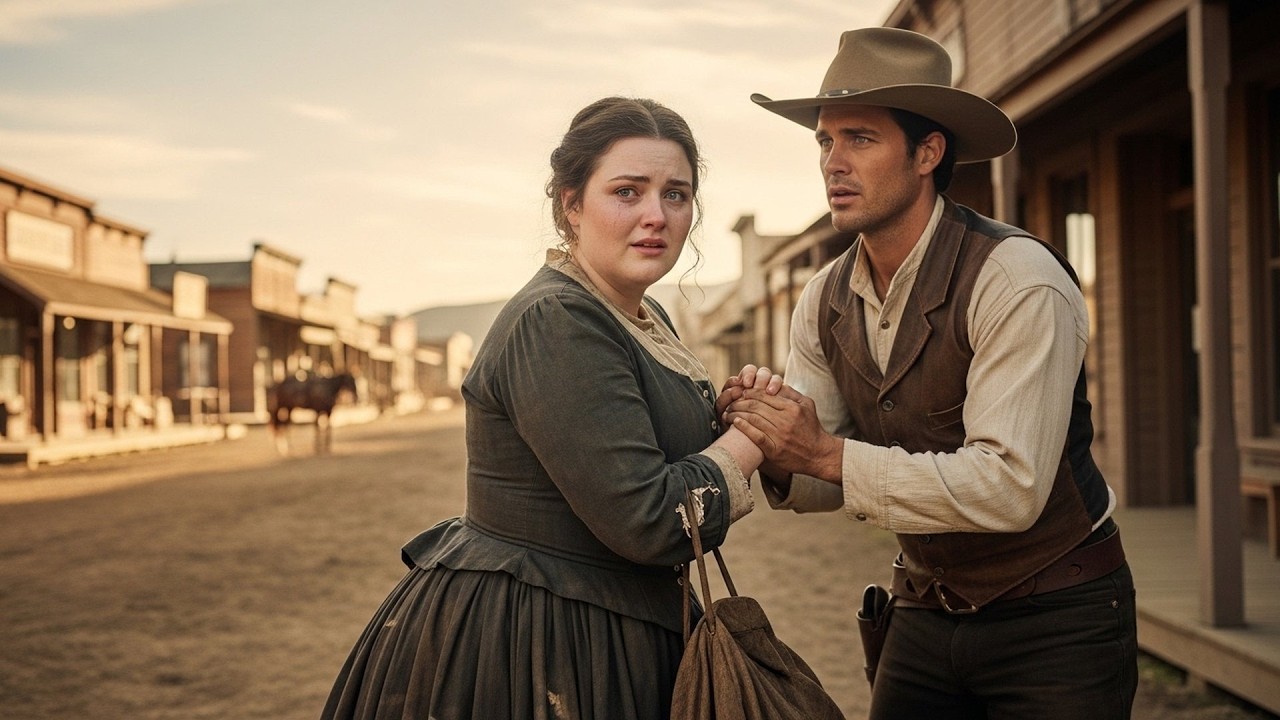 She Stepped Off the Train Overweight and Ashamed, The Cowboy Said 