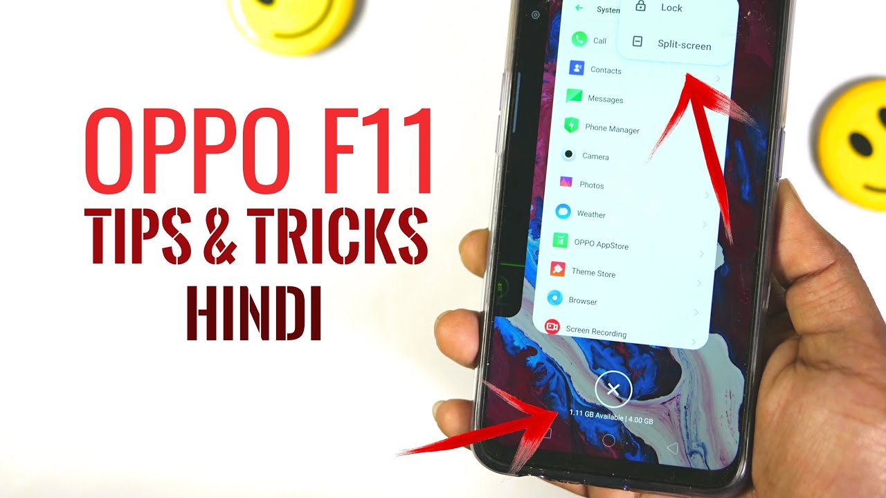 Oppo f11 Tips Tricks & Hidden Features in Hindi