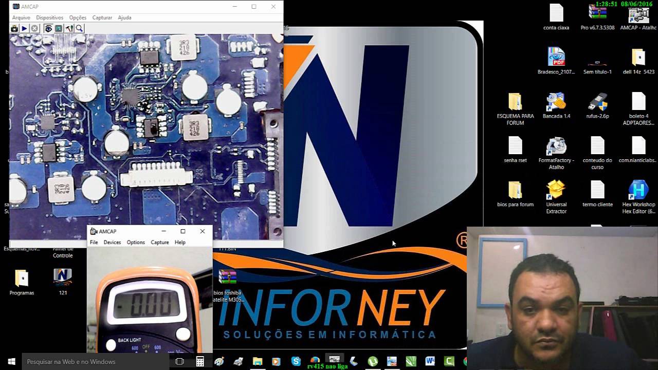 SAMSUNG  rv415 nao liga