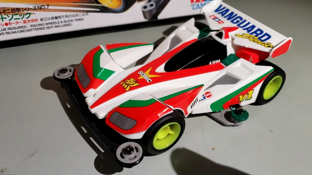 Unboxing and Assembly: VANGUARD Sonic Tamiya (Fully Cowled)