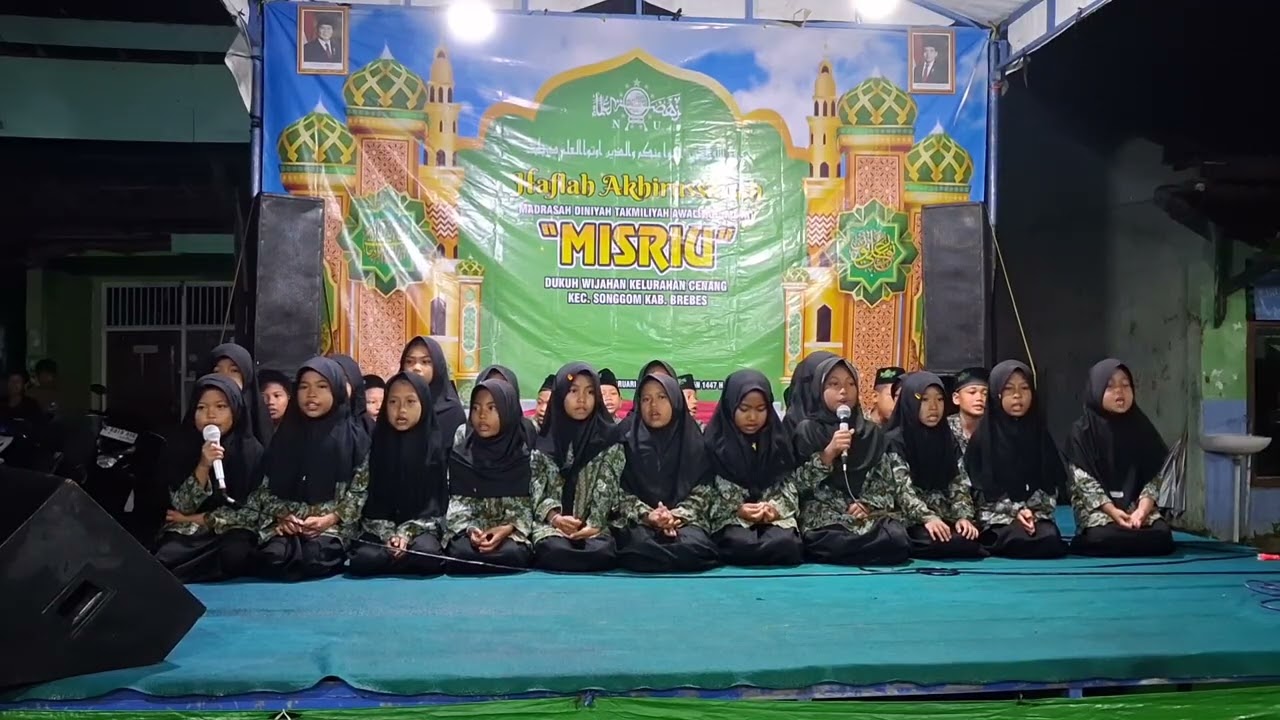 Kelas 1 Awaliyah _Bacaan Sholat dan Nadhom Tajwid_ MDTA MISRIU