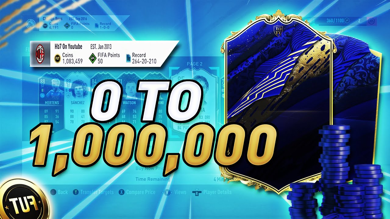 HOW TO MAKE 1 MILLION COINS ON FIFA GUARANTEED! FIFA 20 TRADING TIPS! FIFA 20 ULTIMATE TEAM TRADING!