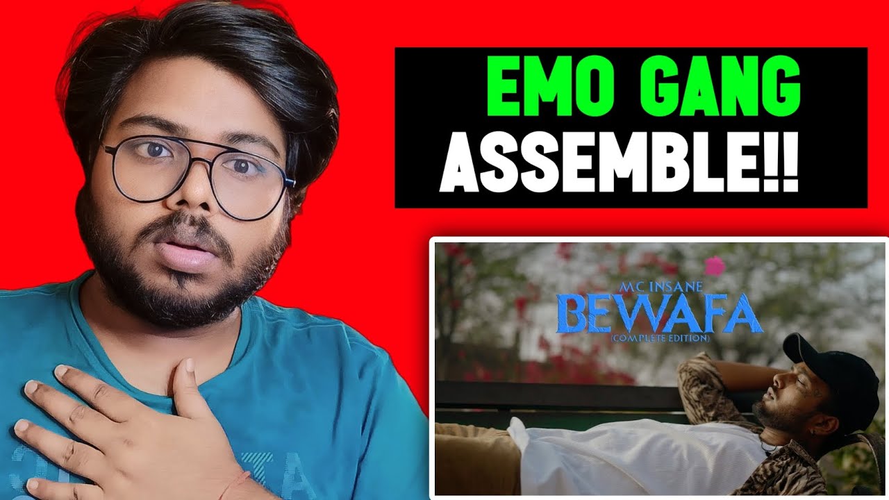 MC Insane - Bewafa Reaction | The Heal Album