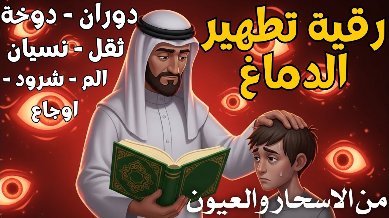 شاهد خروج الحسد والعين والهم والغم والأمراض من جسمك بعد سماع لهذا الحرز المبارك- وراقب النتيجة