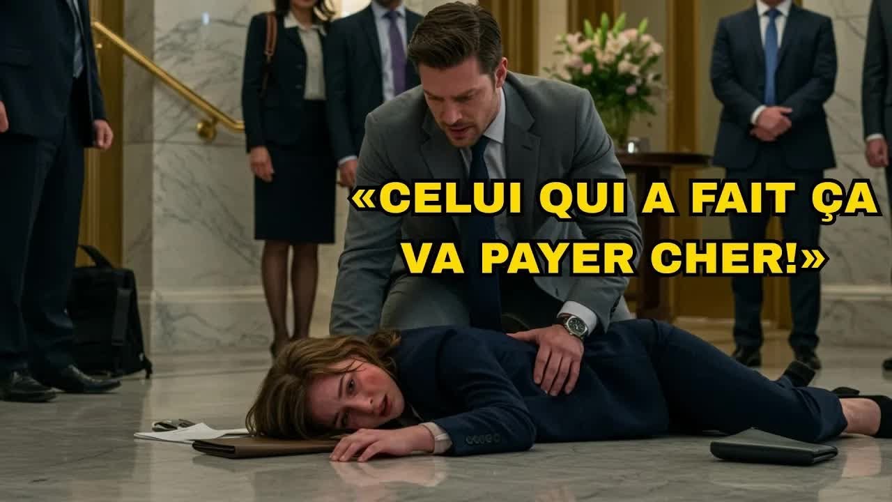 Elle fut poussée dans l’escalier… et le MILLIONNAIRE cria du haut： « Celui qui a fait ça va PAYER! »