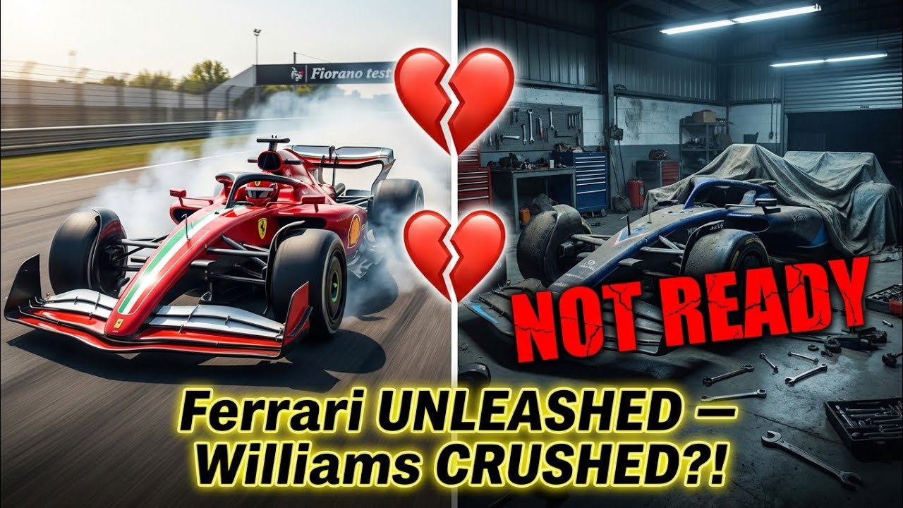 Ferrari SF-26 Unleashed at Fiorano – Williams 2026 Car Not Even Ready Yet?! 💔.