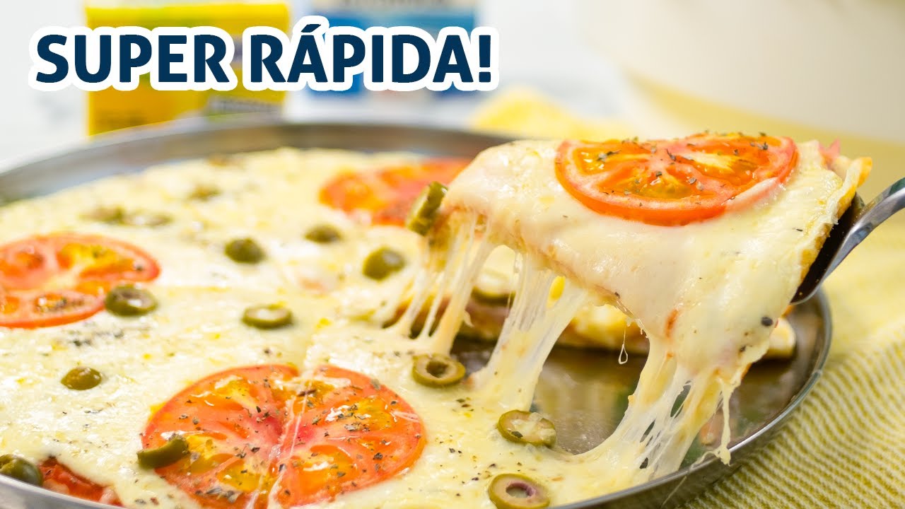 PIZZA DE LIQUIDIFICADOR | Receita Estomazil