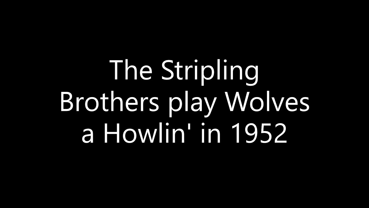 The Stripling Brothers play Wolves a Howlin' in 1952