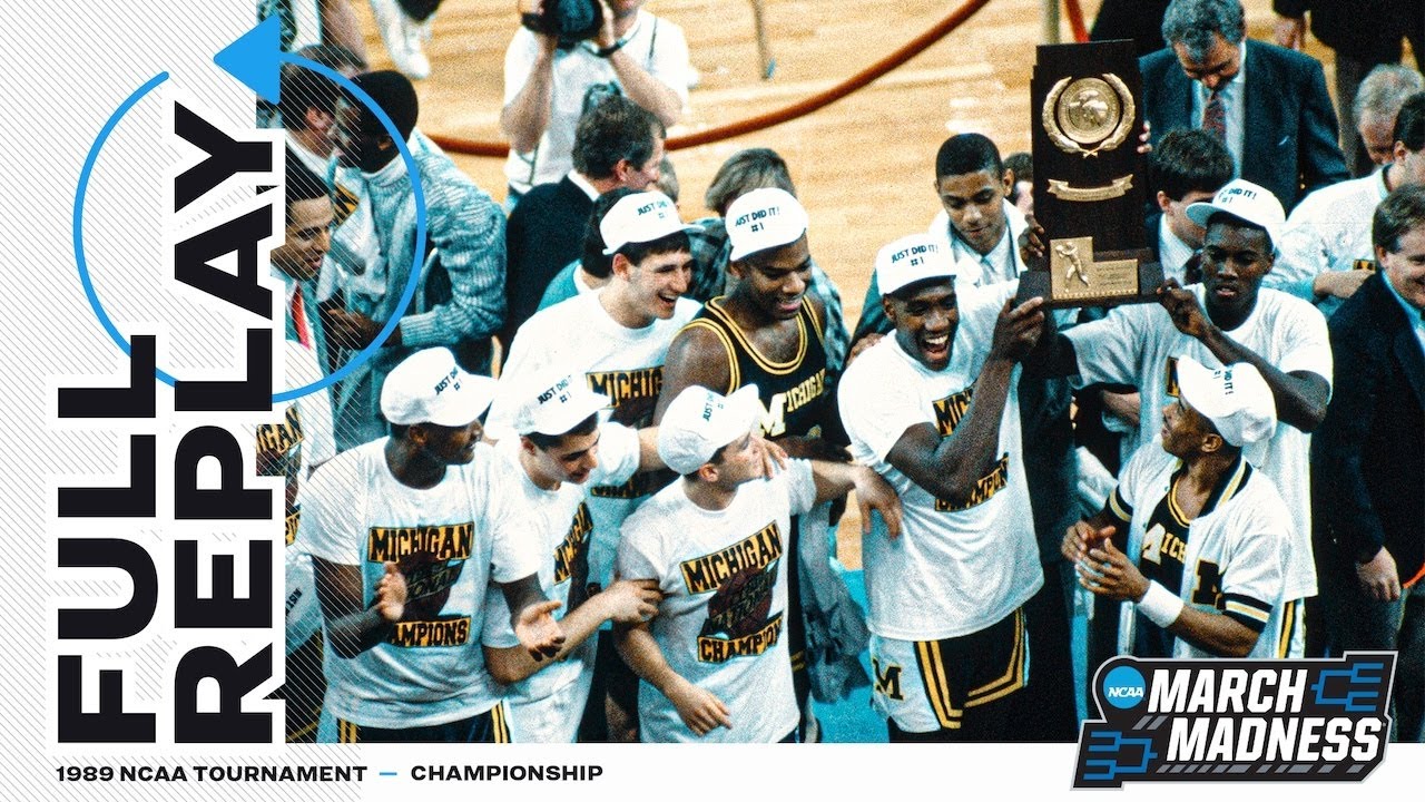 Michigan vs. Seton Hall - 1989 NCAA men’s national championship | FULL REPLAY