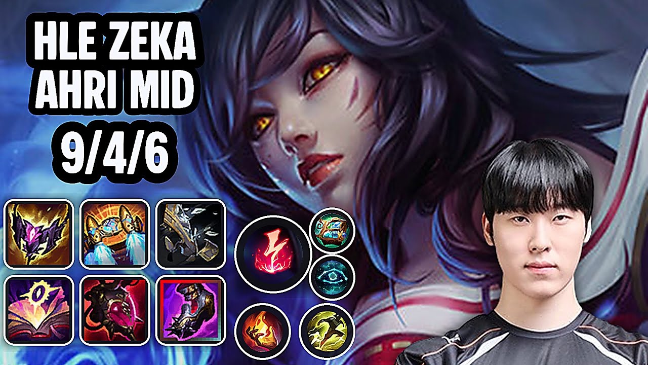 HLE Zeka Ahri Mid SoloQ Replay 20260305