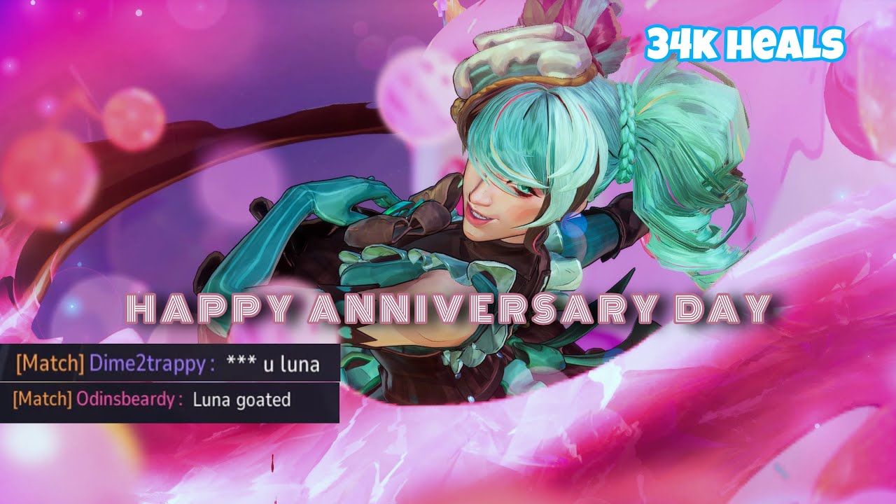 * NEW SKIN LUNA SNOW ANNIVERSARY CHERRY DELIGHT *