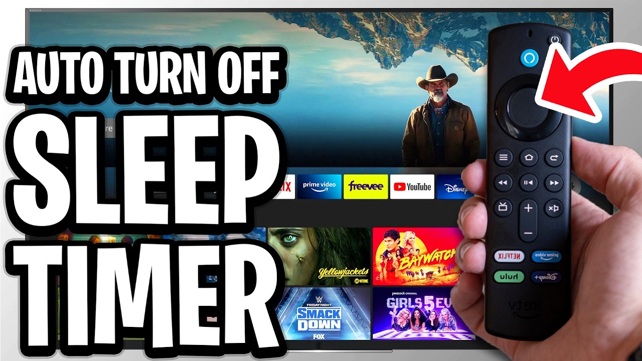 How to Set Sleep Timer to Auto Turn Off Amazon Fire TV - Full Guide
