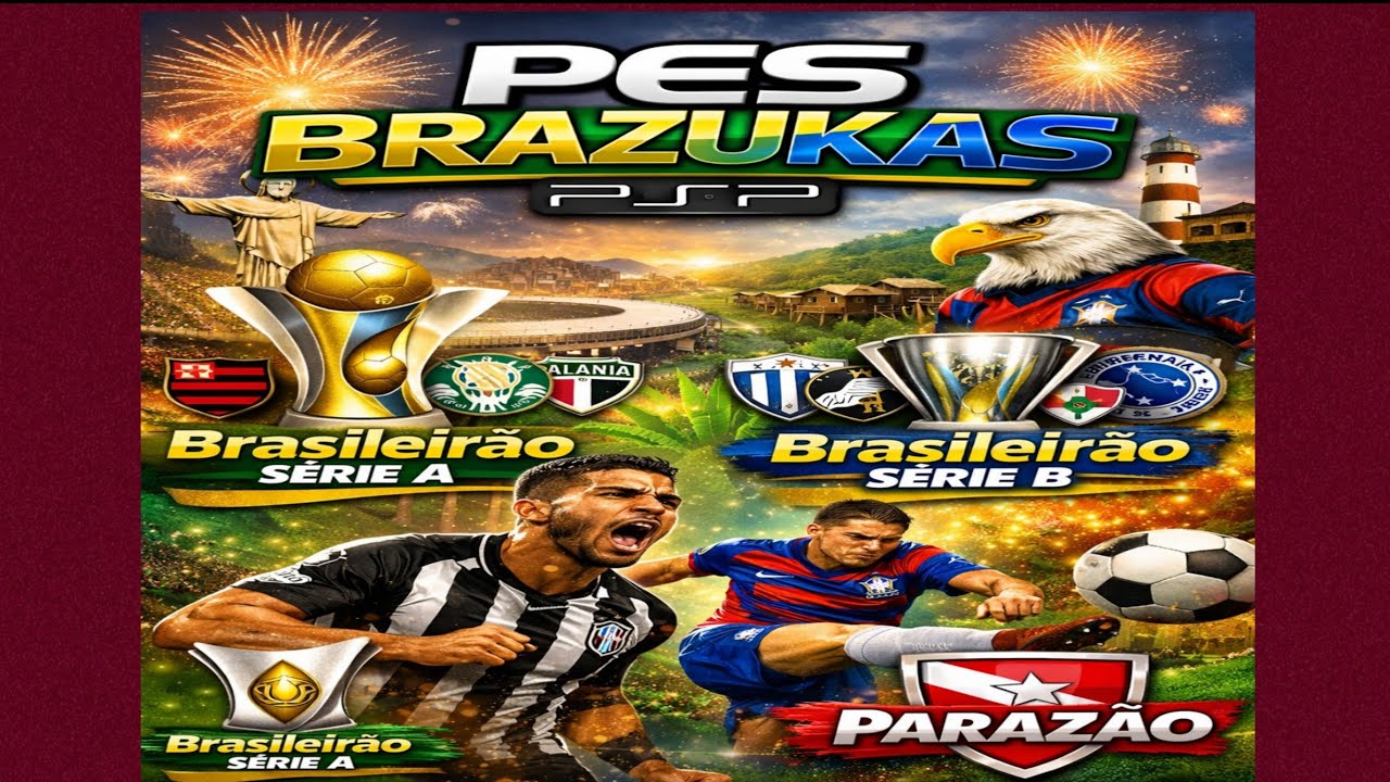 O PES BRAZUKAS DO PSP QUE VC NÃO SABIA NOSTALGIA RELÍQUIA