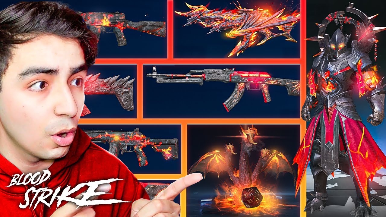 SÓLO PUEDO USAR COSAS de FUEGO en BLOODSTRIKE! PARTE 2 / RETO UN SÓLO COLOR / Orla22