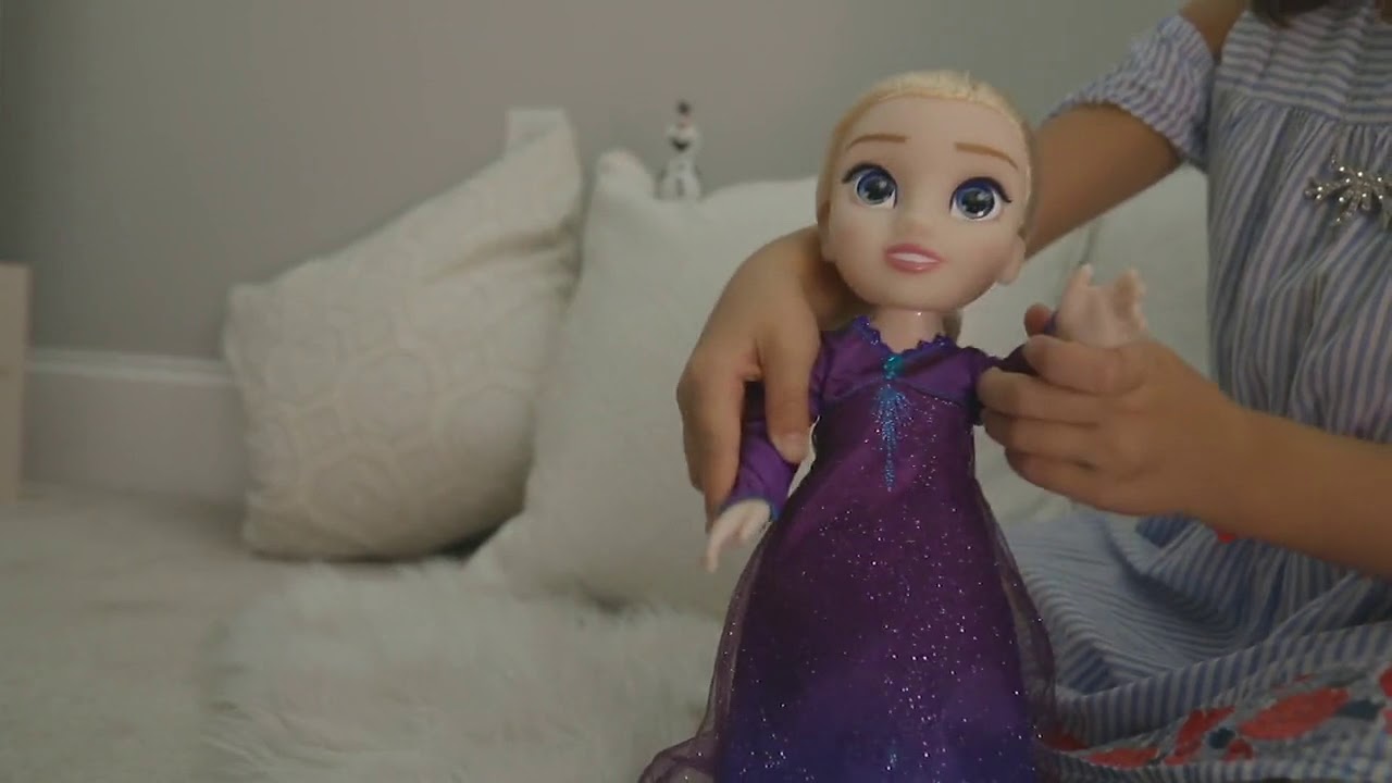 Disney's Frozen 2 Singing Elsa Doll with Light up Dress on QVC