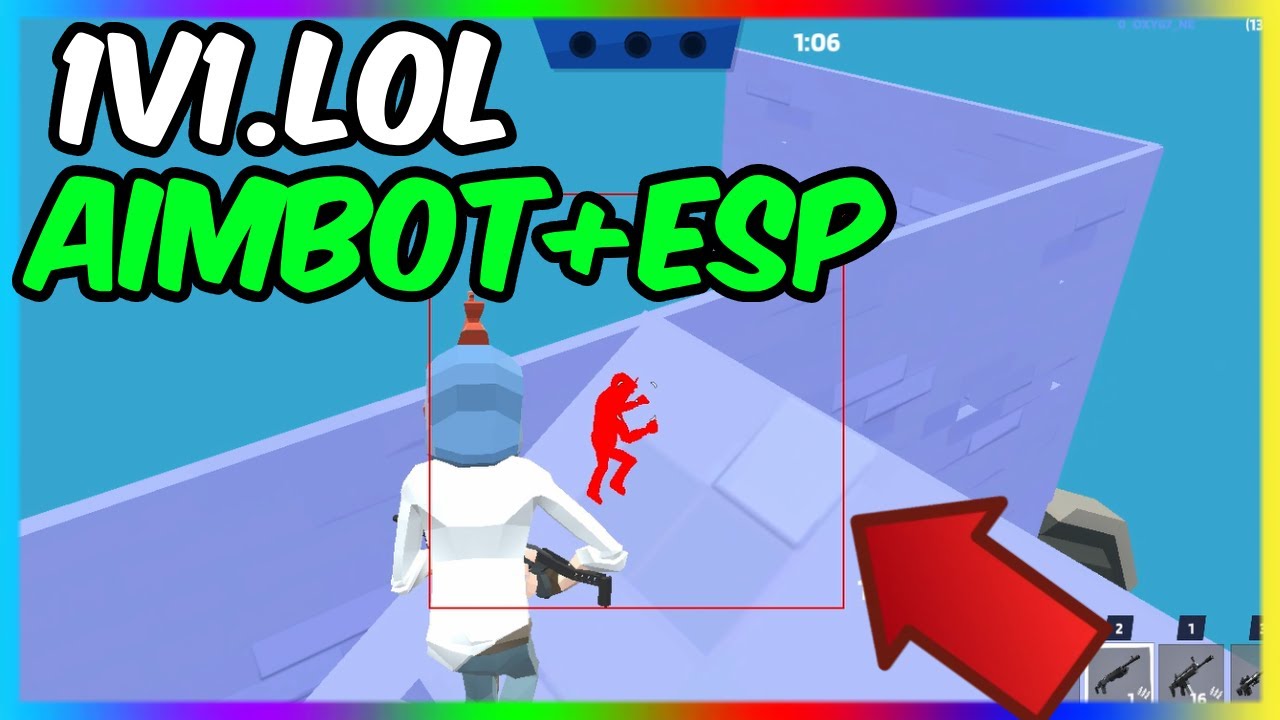 1V1.LOL Best Free Cheat (AIMBOT+ESP+...)