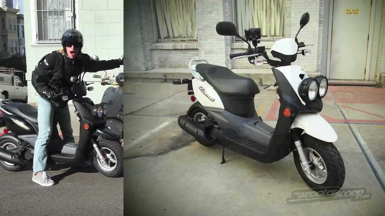 Обзор скутера Yamaha Zuma 50 f 2012 года | MicBergsma
