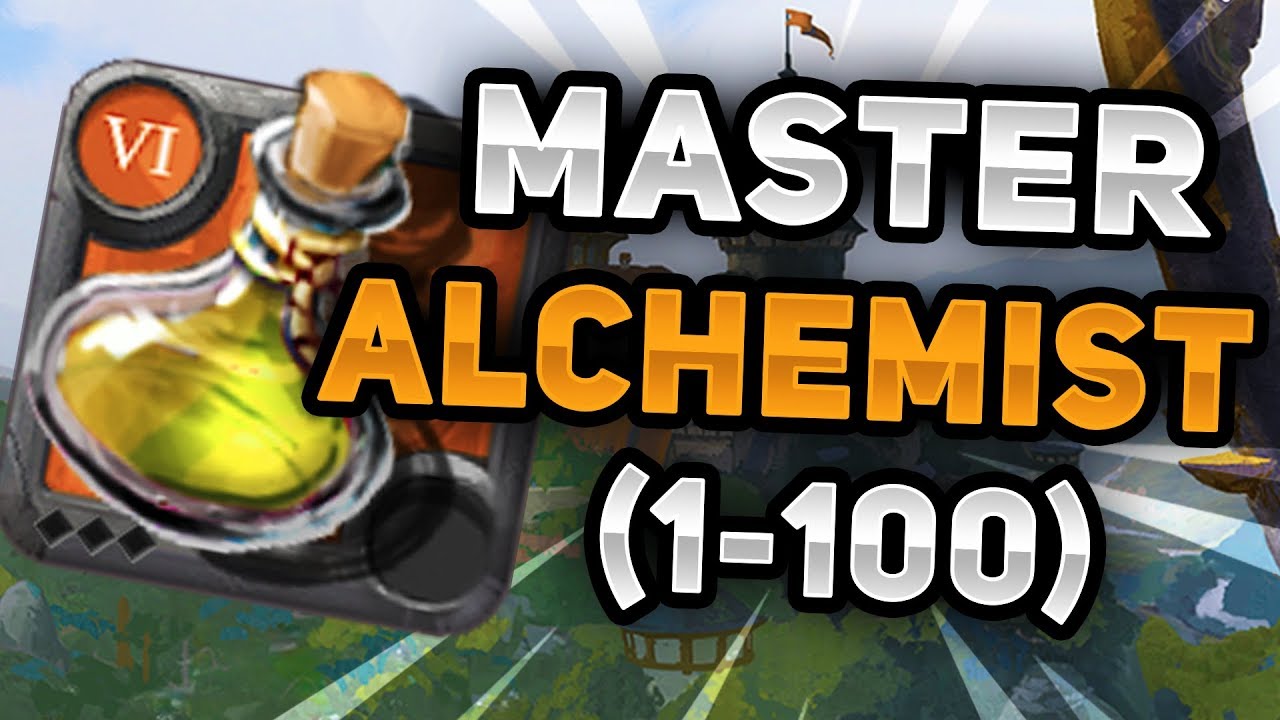 Level 1-100 Alchemist In One Video (Master Alchemist) | Albion Online