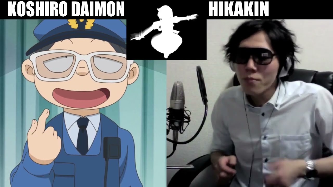 大門幸志朗 vs HIKAKIN　ボイパ対決 Bad Apple!!