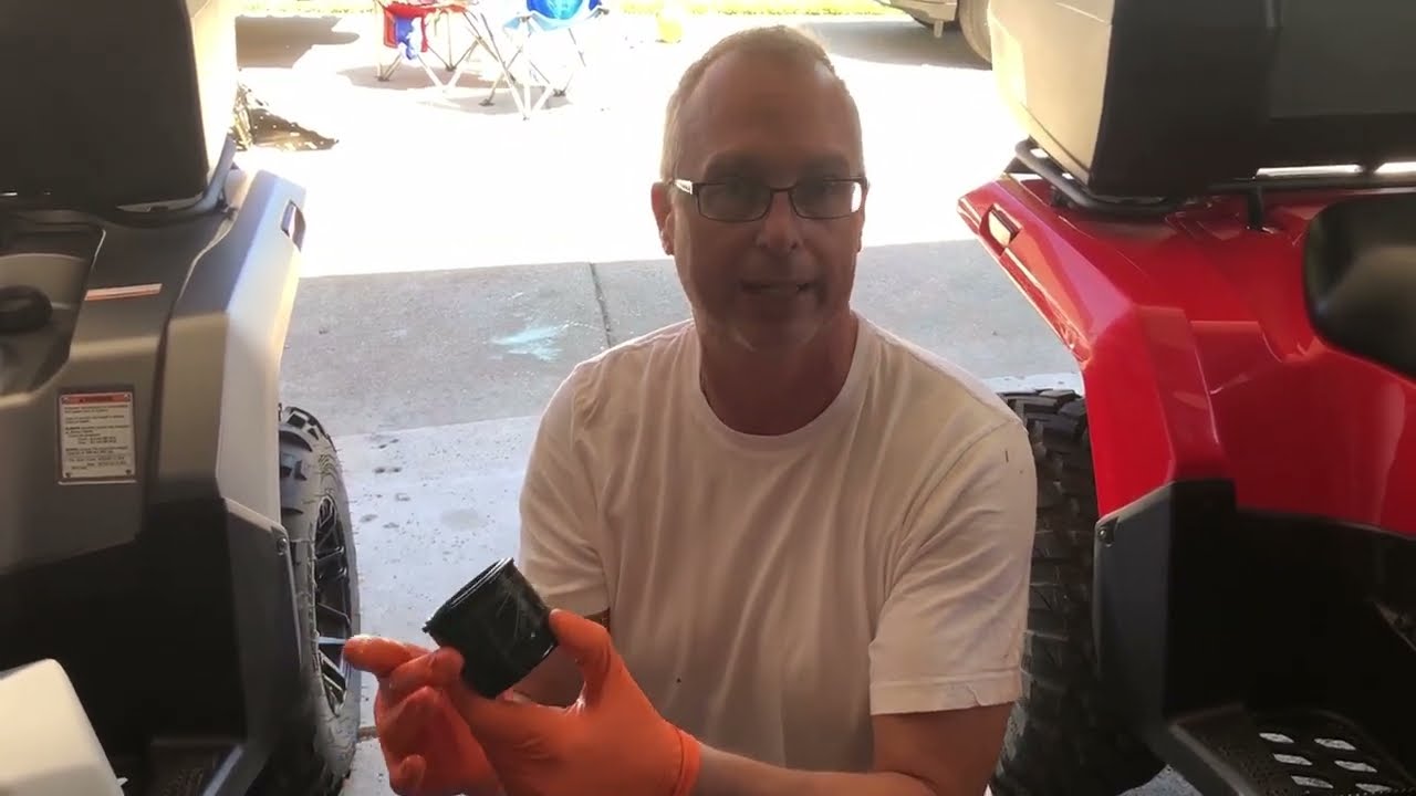 Suzuki King Quad Oil Change on Two 750cc King Quads