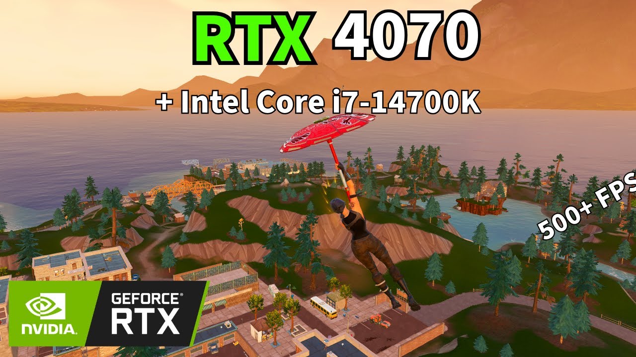 RTX 4070 + Intel Core i7-14700K Fortnite Reload | 1440P |