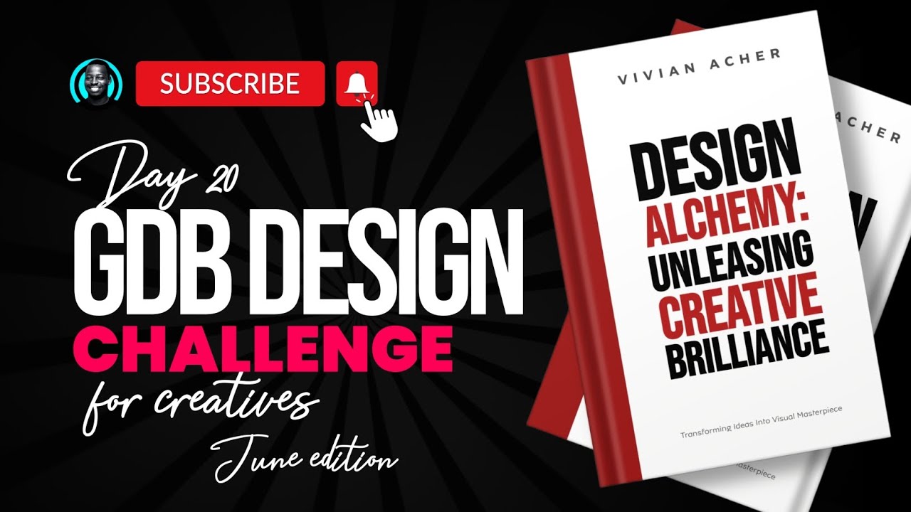 GDB DESIGN CHALLENGE, Day 20 - Book Cover Design + Mockup in Pixellab