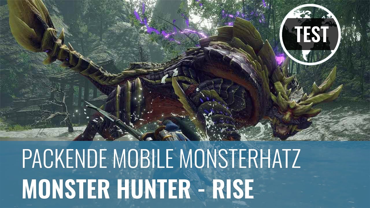 Monster Hunter - Rise im Test: Packende mobile Monsterhatz (Review, German)