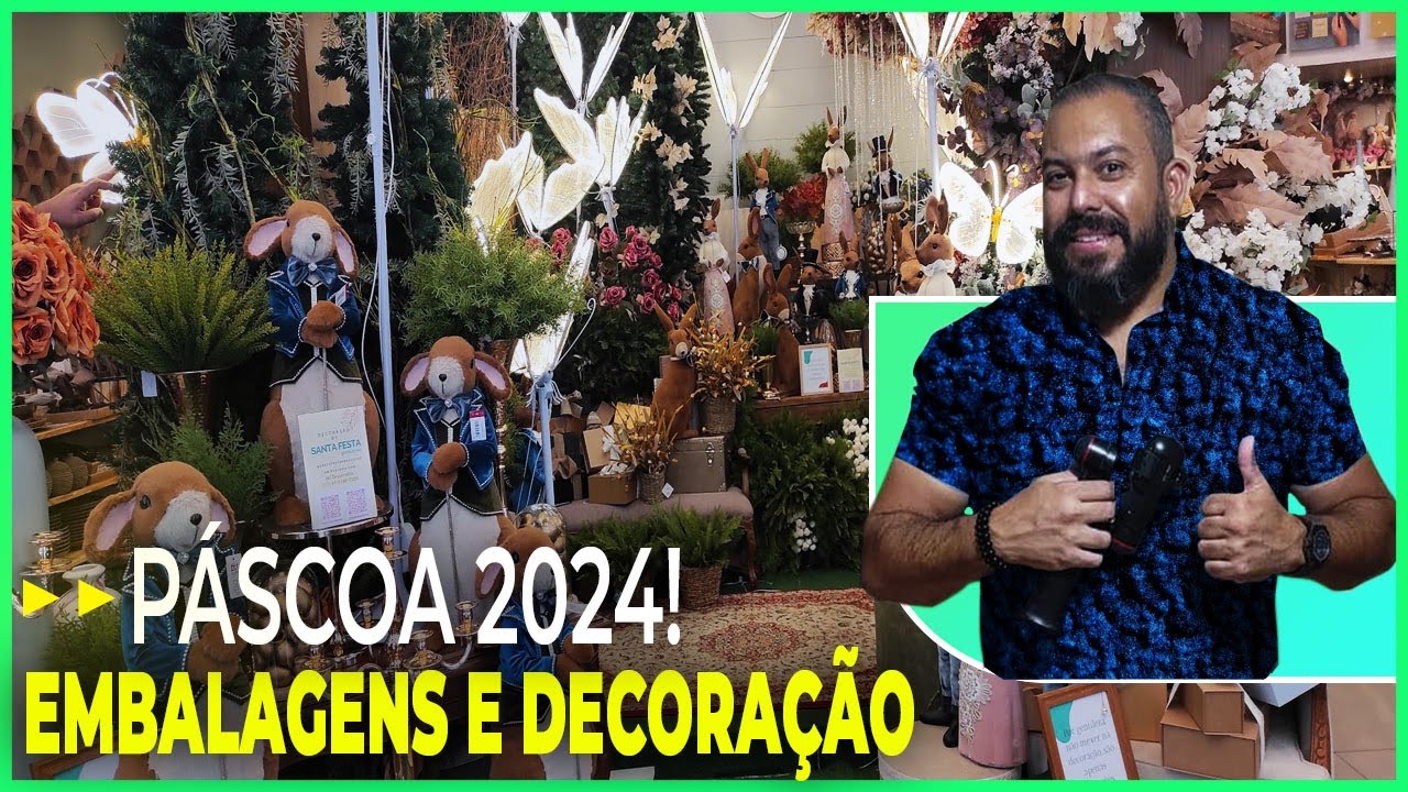 Páscoa 2024! DECORAÇÃO E EMBALAGENS 25 de março! #568