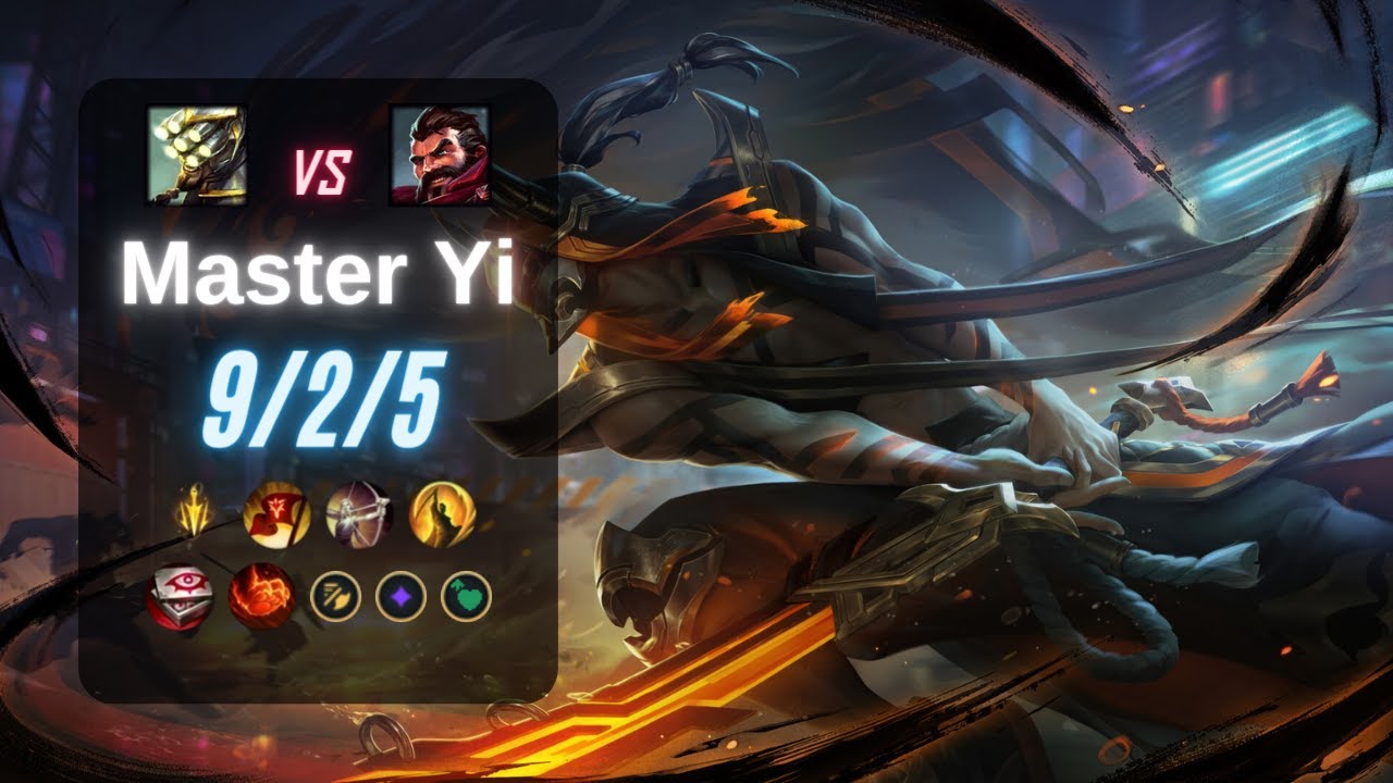 MASTER YI JUNGLE vs GRAVES - EUW LoL Challenger Patch 14.2