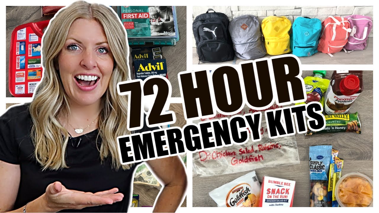 40 Items We Keep In Our 72 HOUR “BUG OUT” BAGS
