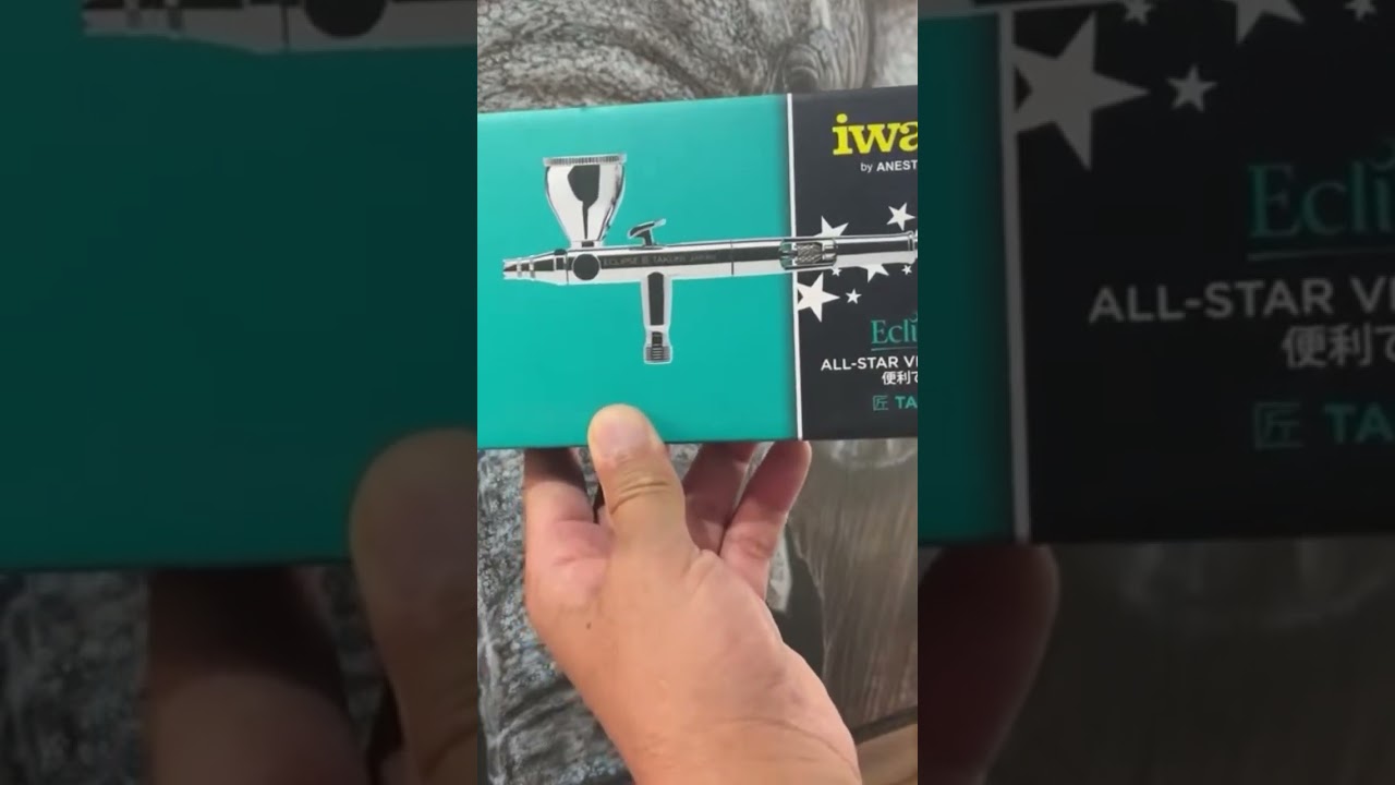 Eclipse takumi um aer&oacute;grafo de excel&ecirc;ncia #airbrush #aerografo