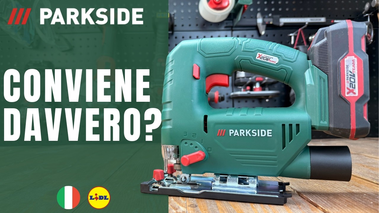 SEGHETTO A PENDOLO RICARICABILE Parkside PSTA 20-Li A1 ITALIA ITALIANO LIDL