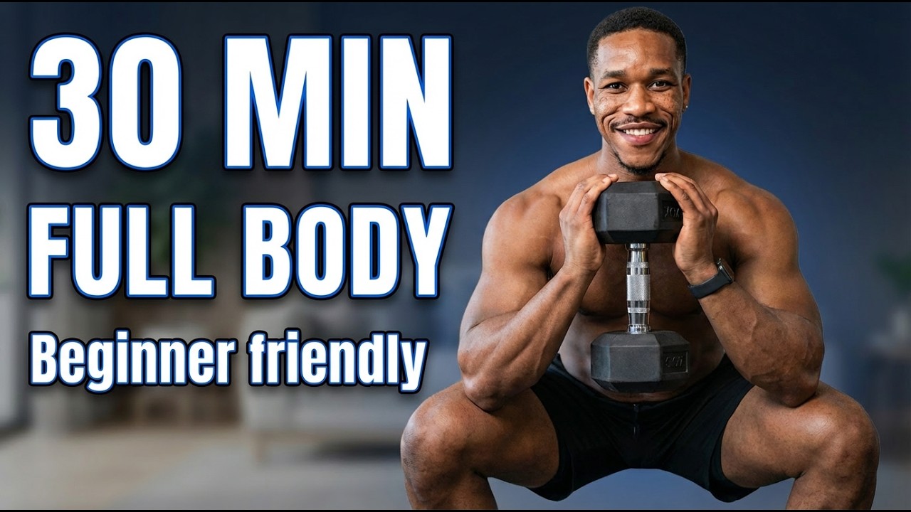 Full Body Dumbbell Workout | 30 Minutes to Build Foundational Strength
