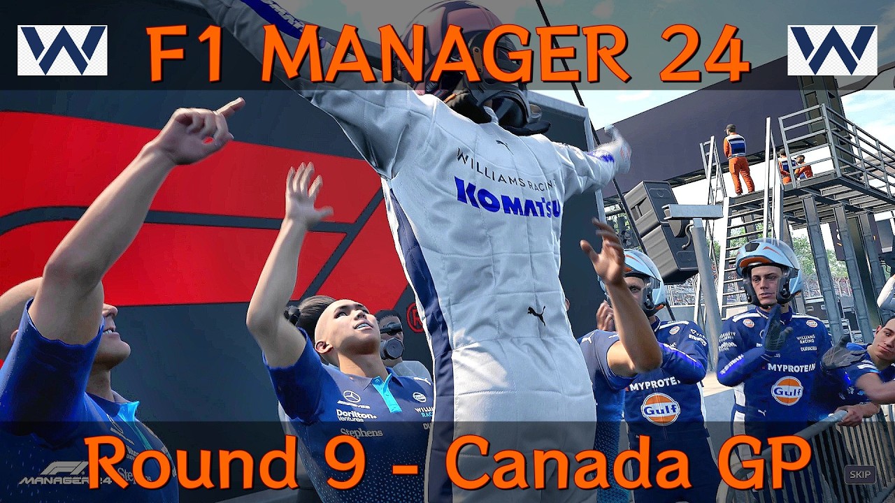 F1 Manager 24 &ndash; Canada Chaos & Albon&rsquo;s First Podium!