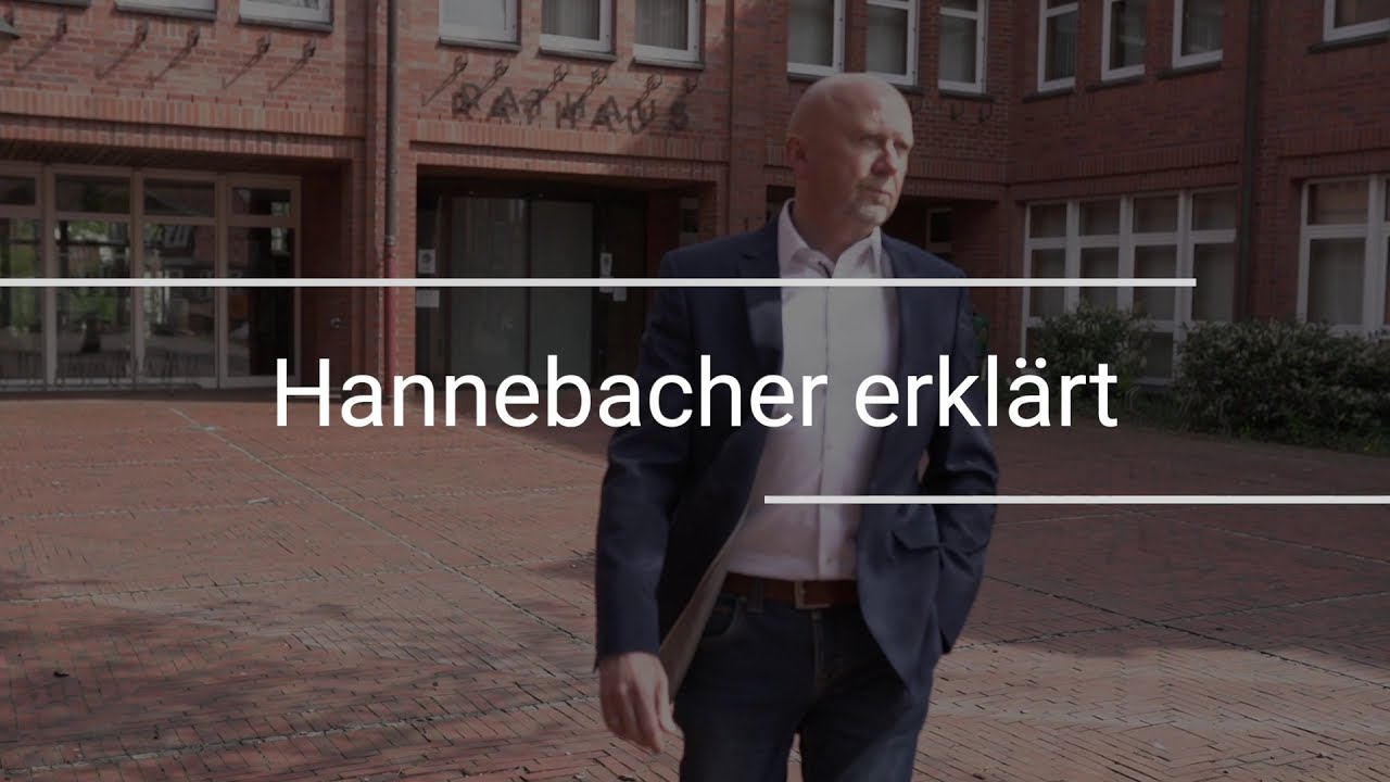Hannebacher erklärt: Bürgermeister + Stadtrat in Bremervörde