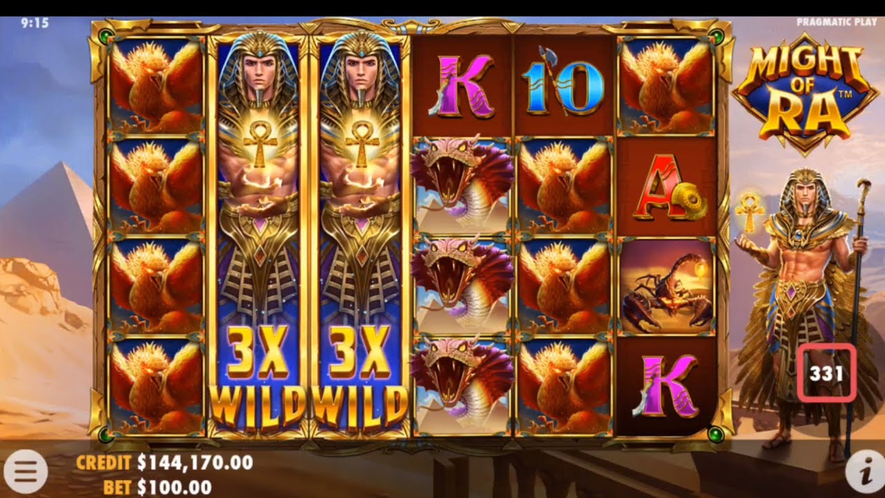 MIGHT OF RA!! MAX BET BONUS!! BIG WIN!! PRAGMATIC PLAY ✌️ @SLOTKINGDOM