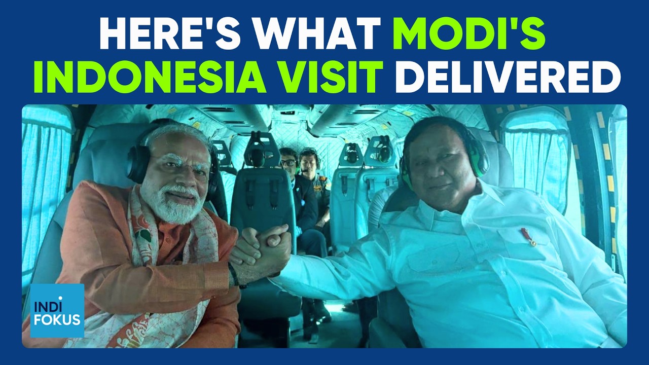 India-Indonesia Partnership Gets Stronger with PM Modi's Landmark Visit