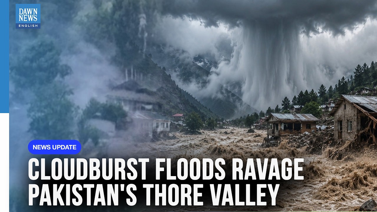 Pakistan Weather Update: Cloudburst Wreaks Havoc in Diamer | PMD Issues GLOF, Landslide Alerts