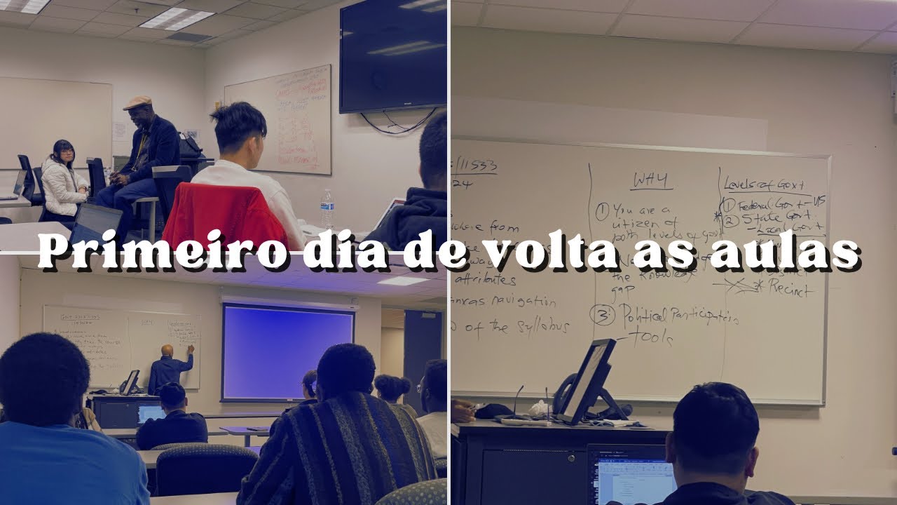 Vlog: primeiro dia de aulas | MISS JC