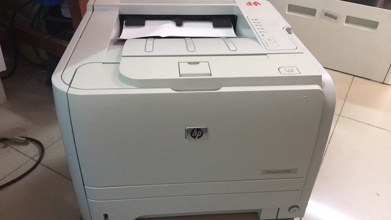 HP Laser Jet P2035 Paper jam repair