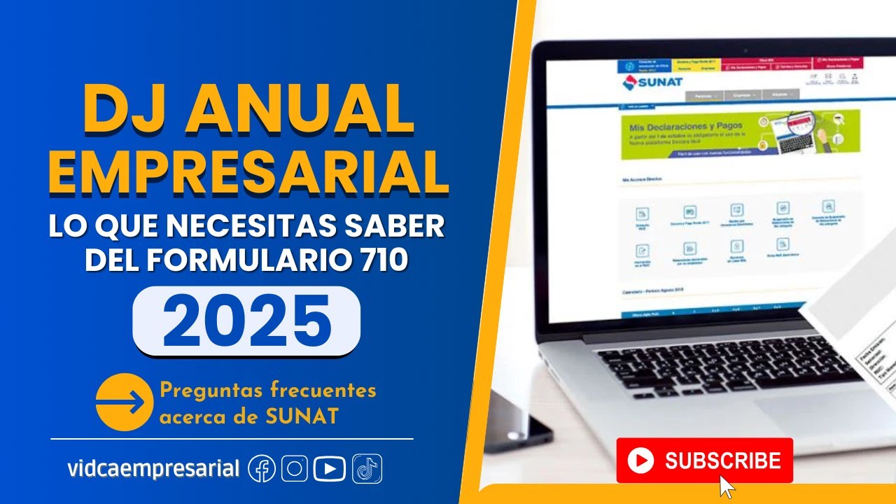💡 ¿Aún tienes dudas para presentar tu DJ Anual de Renta Empresarial 2025? 🤔