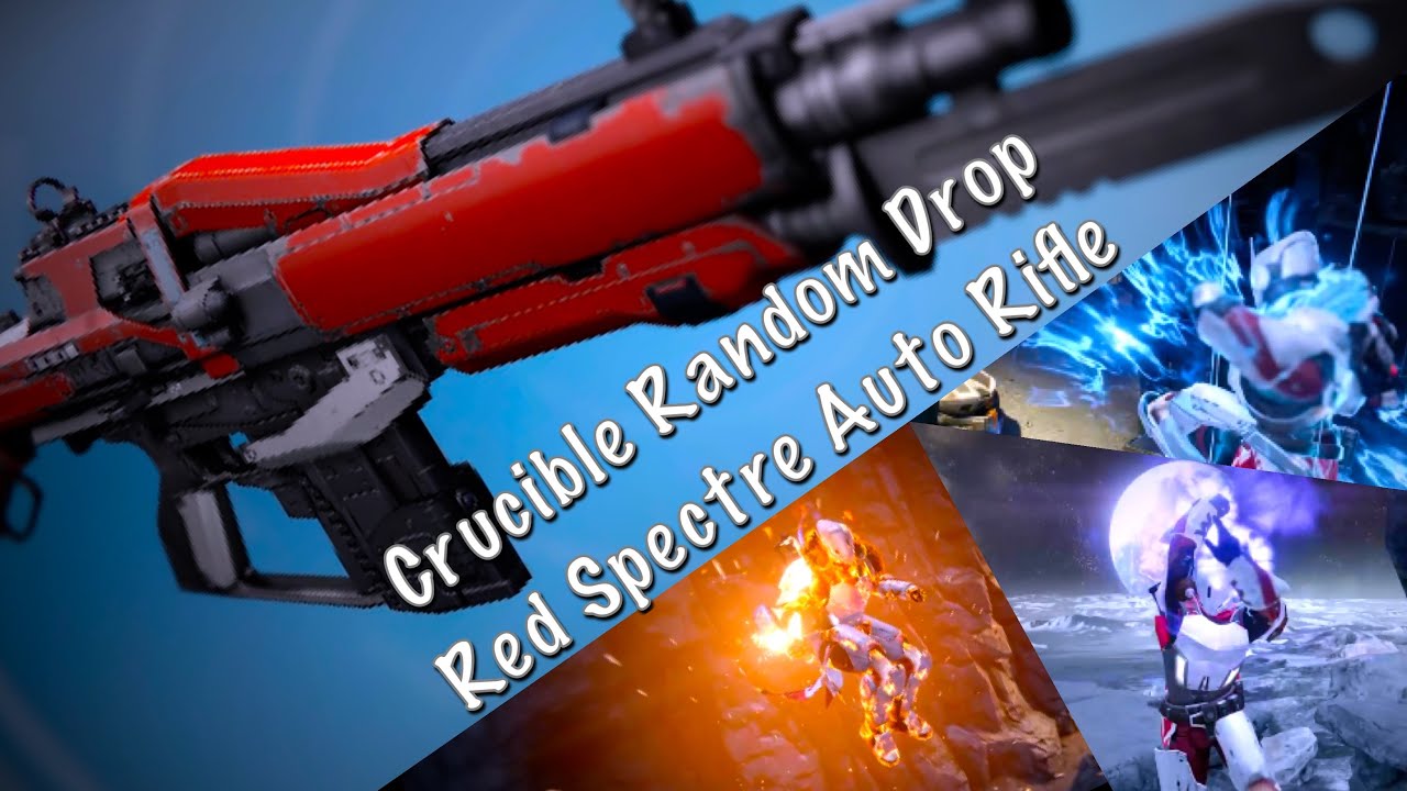Red Spectre Auto Rifle (Crucible Loot) [Destiny 1]