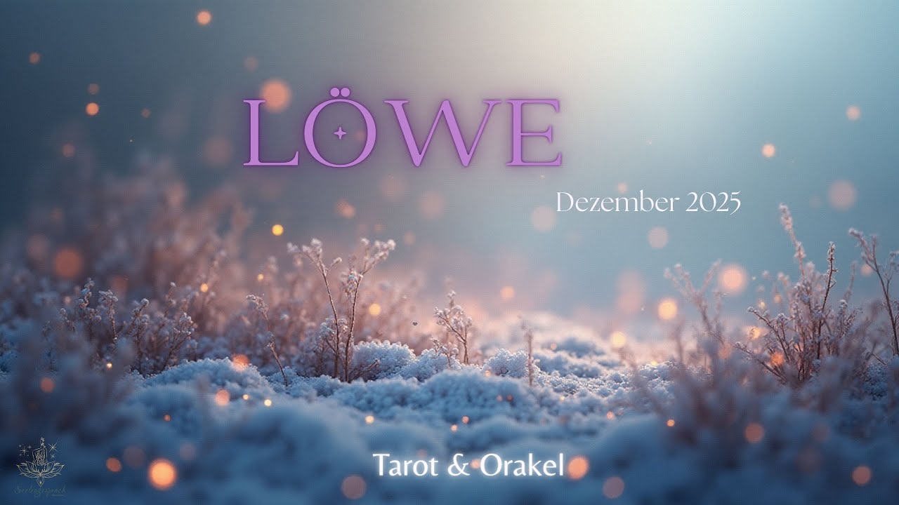 Löwe ♌️ Dezember 2025 ✨Deine Gedanken limitieren Dein Vorankommen ✨Tarot & Orakel