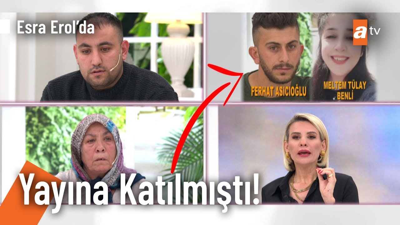 Meltem'in yanına kaçtığı kişiye inanamayacaksınız! @EsraErolatv  10 Ocak 2022