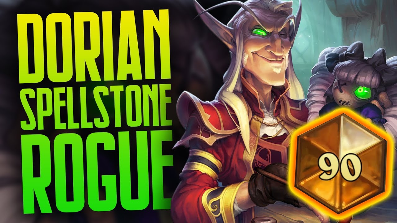 Dorian Onyx Spellstone Rogue | Rastakhan's Rumble | Hearthstone | Dekkster